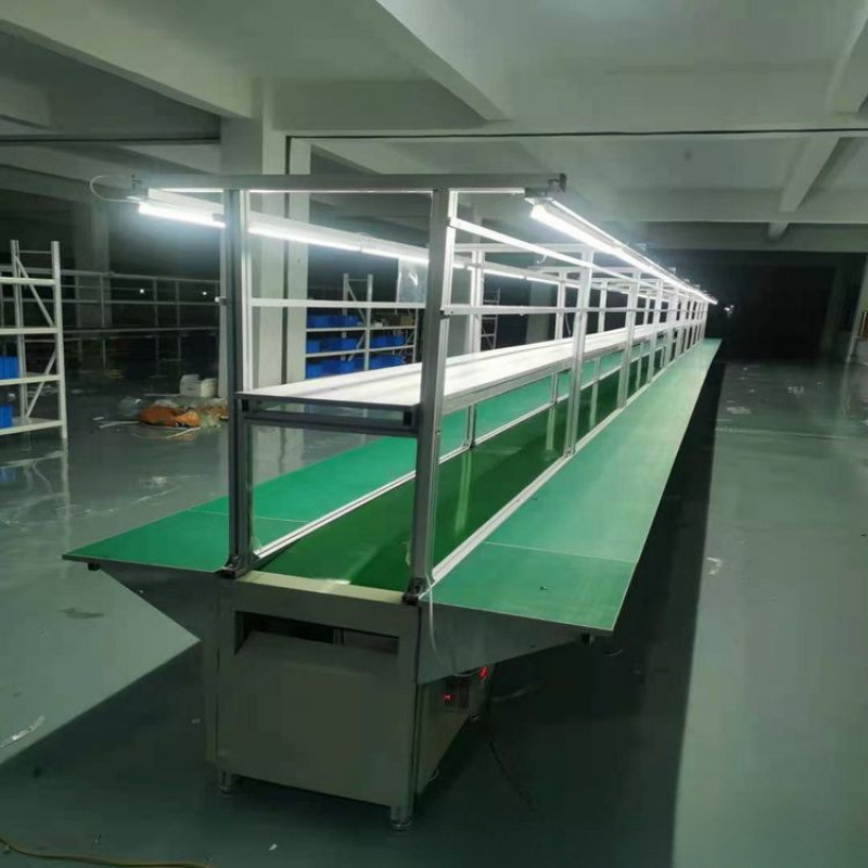 Сборочный стол для линий сборки, автоматизированная производственная линия, конвейер, антистатический рабочий стол, сборочная линия