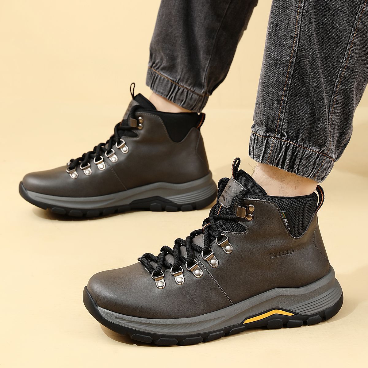 Men's Shoes Hiking Shoes 2025 Autum New Workwear Casual Sports Shoes Lightweight Wear-Resistant Non-Slip Men's Shoes Travel Shoes