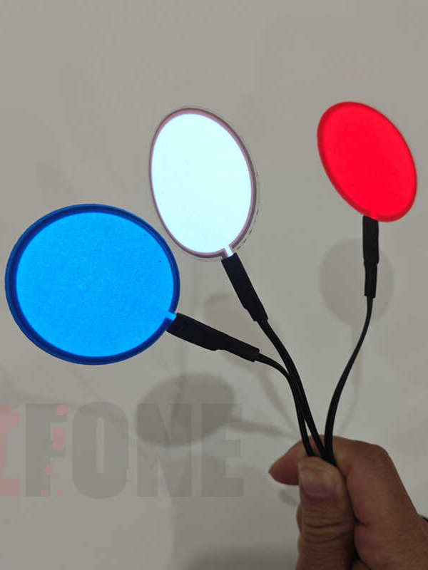 Cuttable Led Light-Emitting Sheet Ultra-Thin Light-Emitting Board Cold Light Sheet Battery Type Light Guide Plate Backlight Plate Flexible Light Board 12V