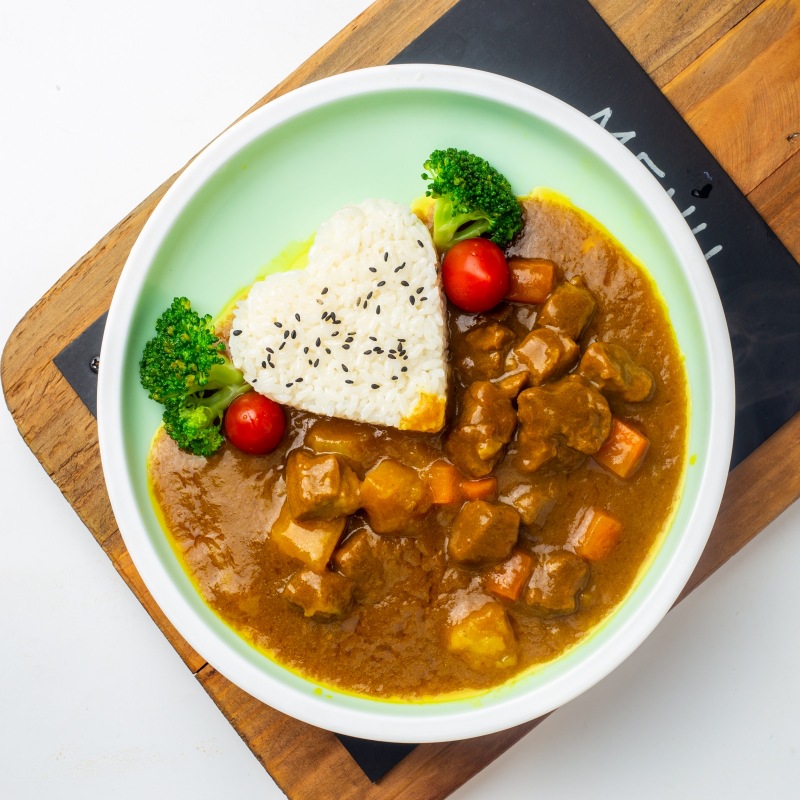 Micun Bibimbap Curry Beef 260g Internet Celebrity Same Style Convenient Pre-Made Vegetable Package Korean Food Fast Food Commercial Factory Wholesale