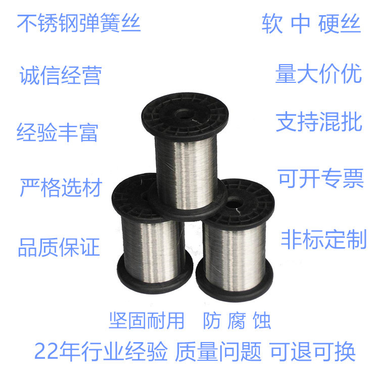 Manufacturer Wholesale 0.06-1.2mm Stainless Steel Wire for Jewelry, Stainless Steel Bright Wire, Matte Wire