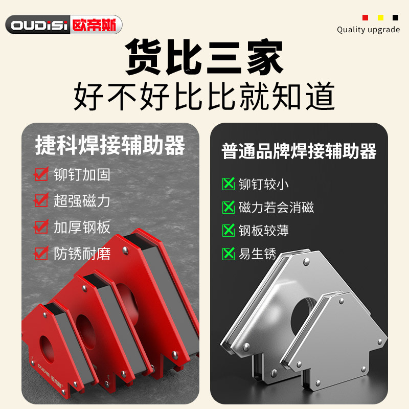 Welding Auxiliary Tools Electric Welding Right Angle Strong Magnetic Holder Strong Magnet Welder Triangle 90 Degree Positioner