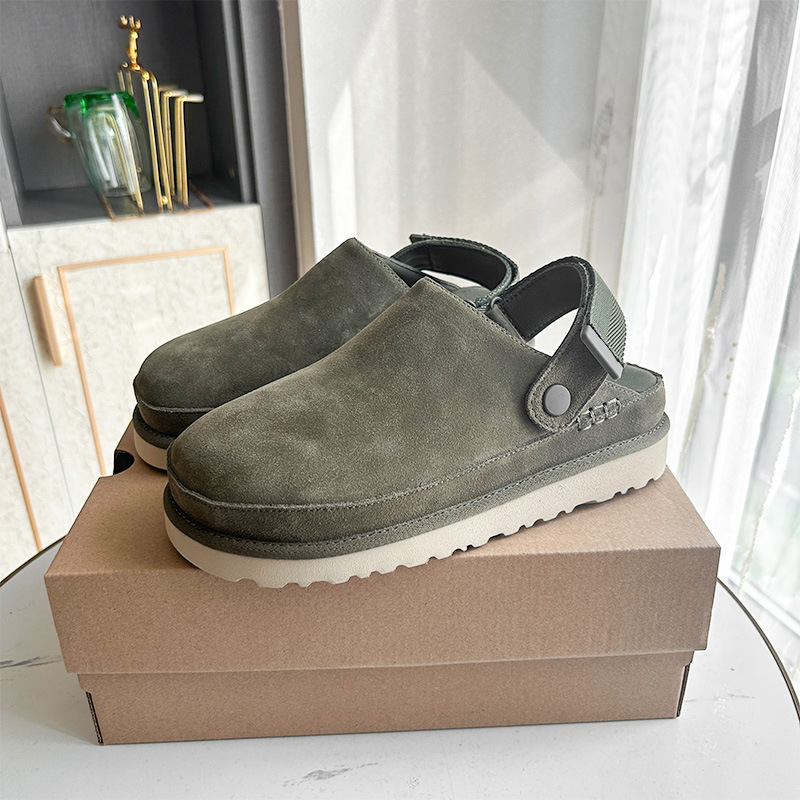 in stock UG2024 New Women's Baotou Slippers Venus Kroger Shoes Thick Bottom Bocken Casual Cross-border Lovers Shoes