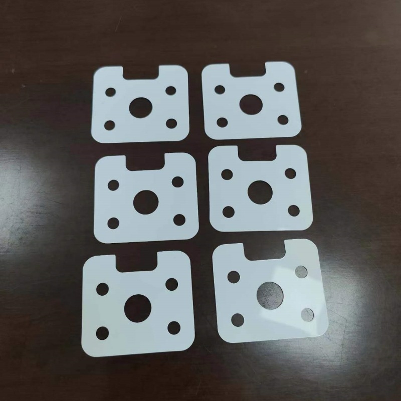 Factory Customized Pvc Punched Insulation Sheets with Adhesive Backing, Transparent Milky White and Black Pet Insulation Sheets, Various Special-Shaped Die Cuts