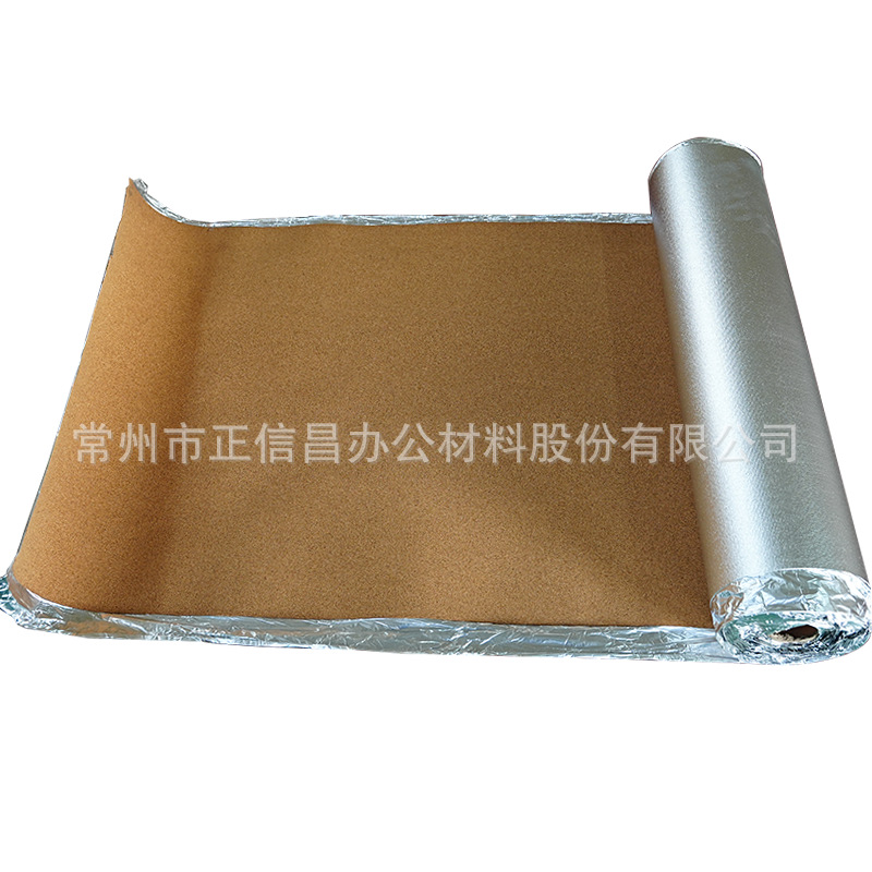 Cork Manufacturers Directly Supply Environmentally Friendly and Non-Toxic Cork Floor Mats, Floor Manufacturers Provide Matching 1.5mm Coated Cork Flooring