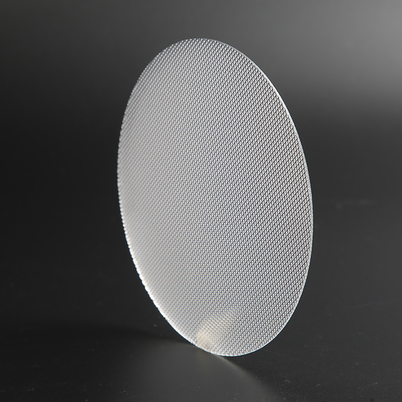 Factory Direct Supply Round Diamond Pattern Rhombus Crystal Panel Ceiling Light Anti-Glare Rhombus Crystal Panel Wholesale Customizable