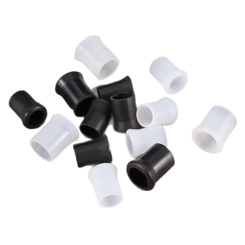 Cigarette Holder Accessories Food Grade Silicone Mouthpiece Large and Small Black and White Models Ready for Sale Wholesale Pipe Mouthpiece Protective Cover Direct Sale