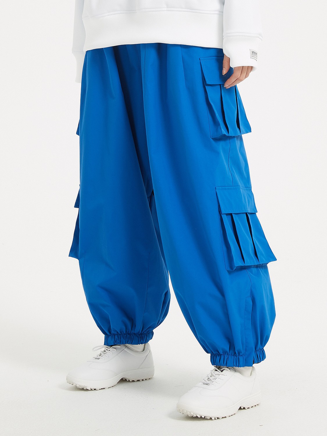 Snowbit Outdoor 3L plus size Snowboard Pants for Men and Women Loose Thickened Warm Waterproof Breathable