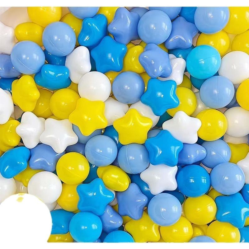 Five-pointed star ocean ball children's indoor stars toy ball color ball baby wave ball decoration inflatable ball