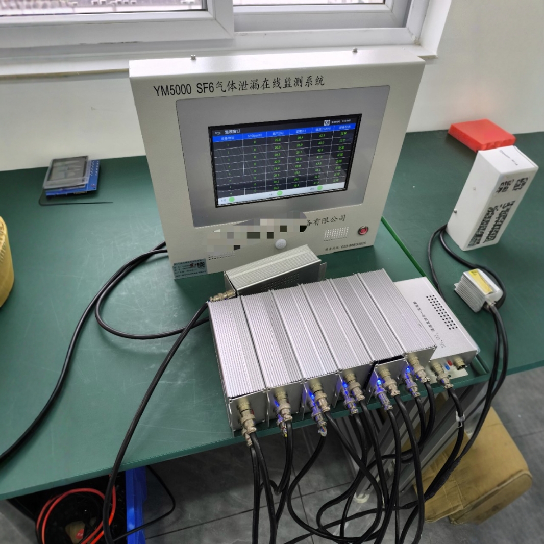 Sf6 Gas Leak Online Monitoring System Sulfur Hexafluoride Gas Leak Alarm System Distribution Room Online Monitoring