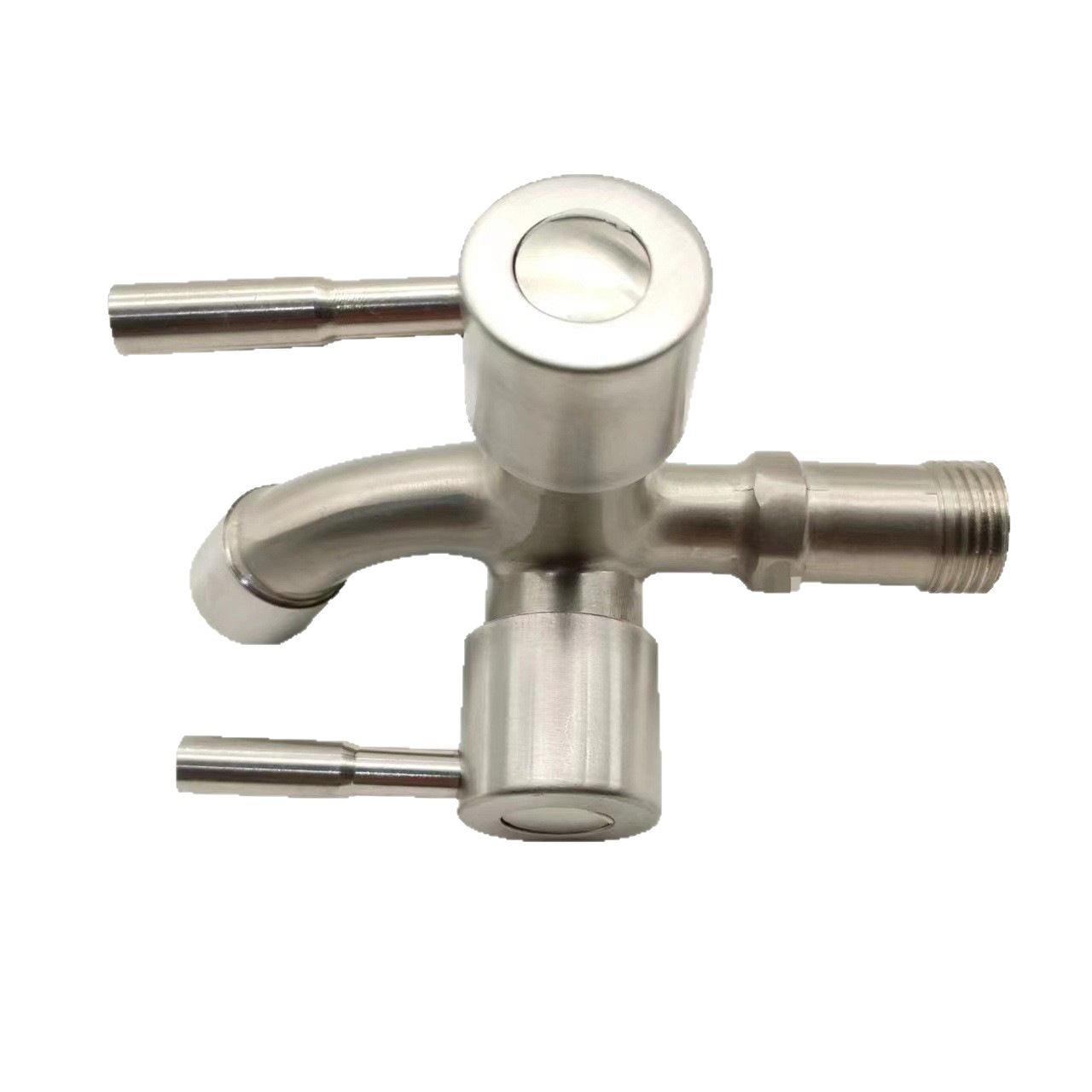 Factory wholesale multi-function washing machine faucet one in and two out dual-purpose faucet washing machine quickly open none