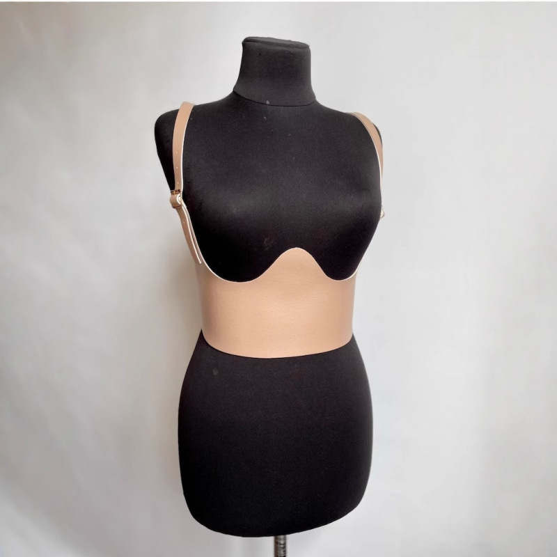 European and American Punk Style Trendy Personality Camisole Women's Sweater Dress Bustier Short Rock Style