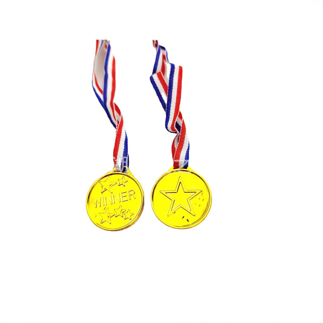 Children's Medal Sports Competition Gift Toys Cross-border Special Operated Medal Plated Medal