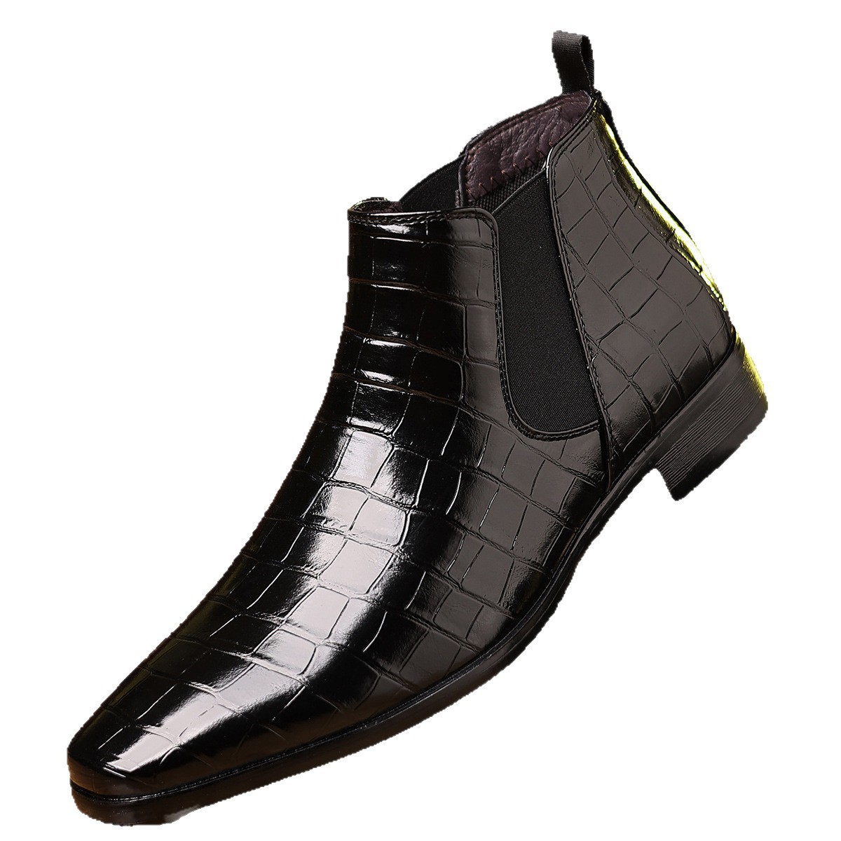 Popular Foreign Trade Cross-Border Large Size 47-48 Amazon Hot-Selling 2025 New High-End Stylish Leather Shoes