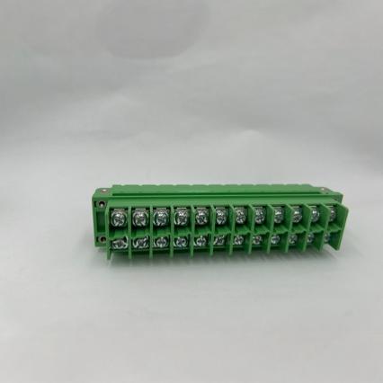 Screw Type Pcb Spacing 10.0mm Relay Protection through Wall Terminal Block Td2.5/8.4 High Current Screw Connection