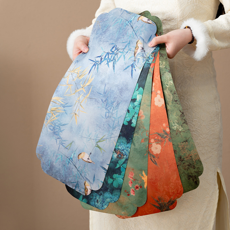 Чайный мат в китайском стиле, зен, двусторонний, водонепроницаемый, для чайного стола, сухой пузырьковый мат, ткань, оптовая продажа