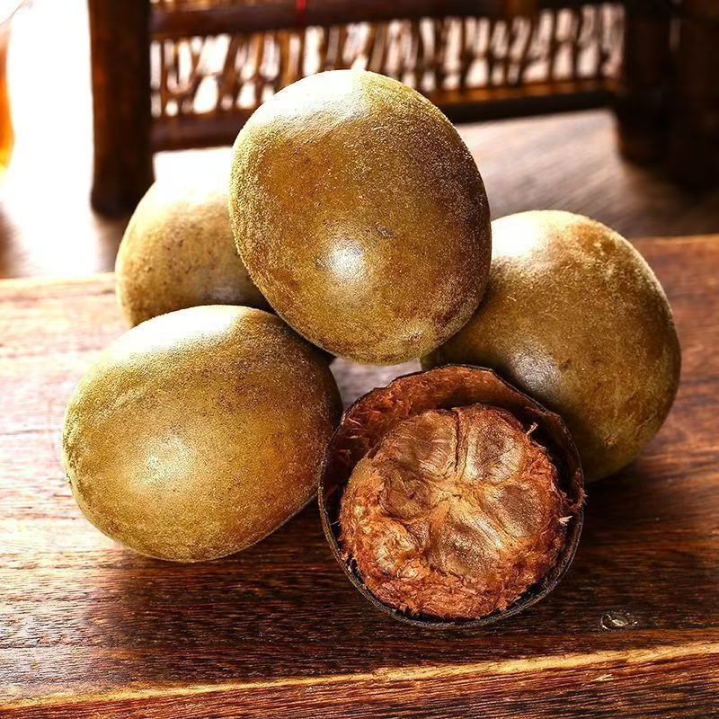 Guangxi Guilin Special-Grade Monk Fruit Dried Fruit Chinese Herbal Medicine Special-Grade Golden Monk Fruit/Sweet Tea Fruit Large Fruit Fully Dried