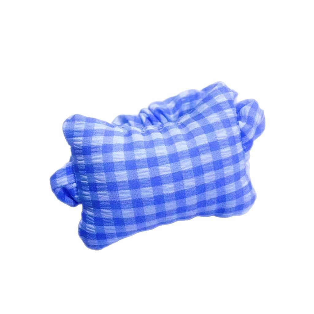 Ins Cute Summer Mouse Wrist Pillow Ju Soft Bubble Plaid Wrist Mouse Pad New Keyboard Hand Pad