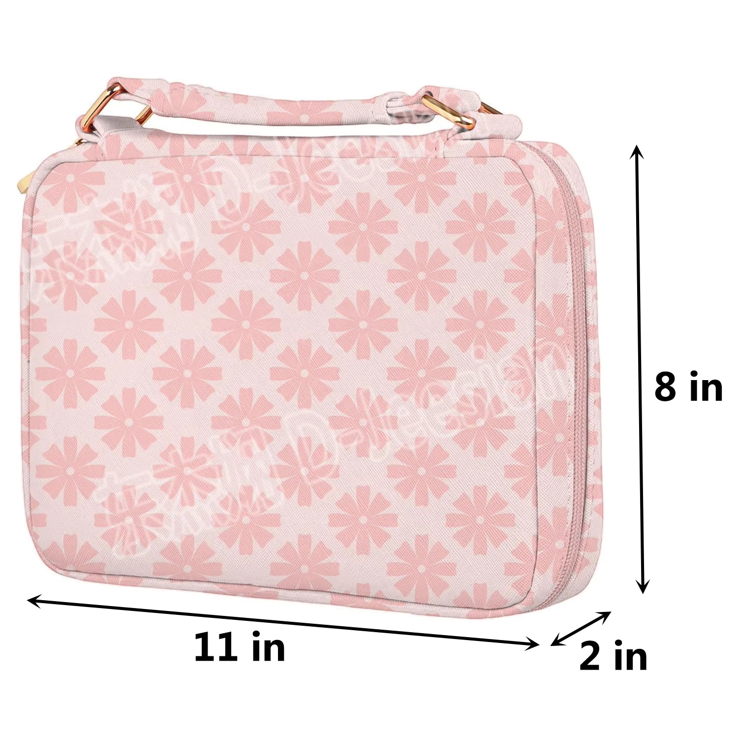 Book Bag Large Capacity Cover Women Custom Bag Sublimation Cover Pink