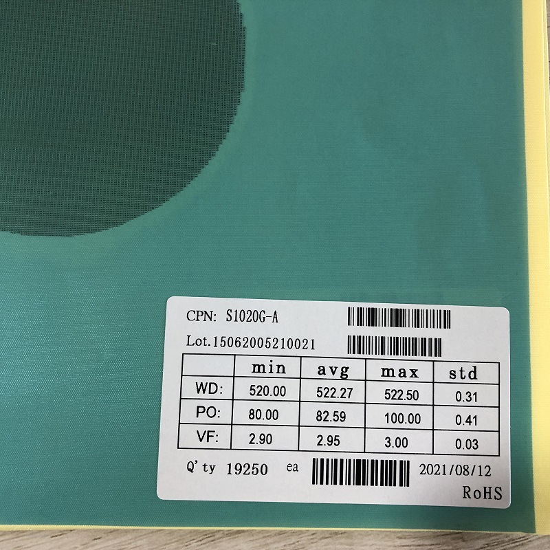 Flip green LED chip medium power flip green LED chip chip