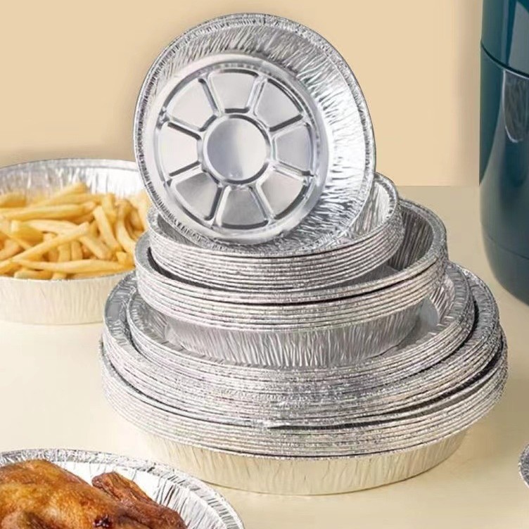 Коробка для обедов из алюминиевой фольги, специальная бумажная форма для фритюрницы, толстая, для запеченной рыбы и креветок