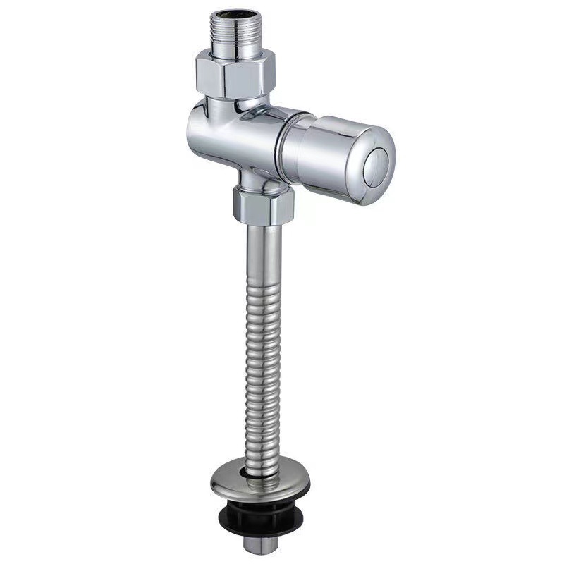 Zinc alloy copper urine flush valve urinal flush valve urinal pressing delay flush valve pressing urinal valve