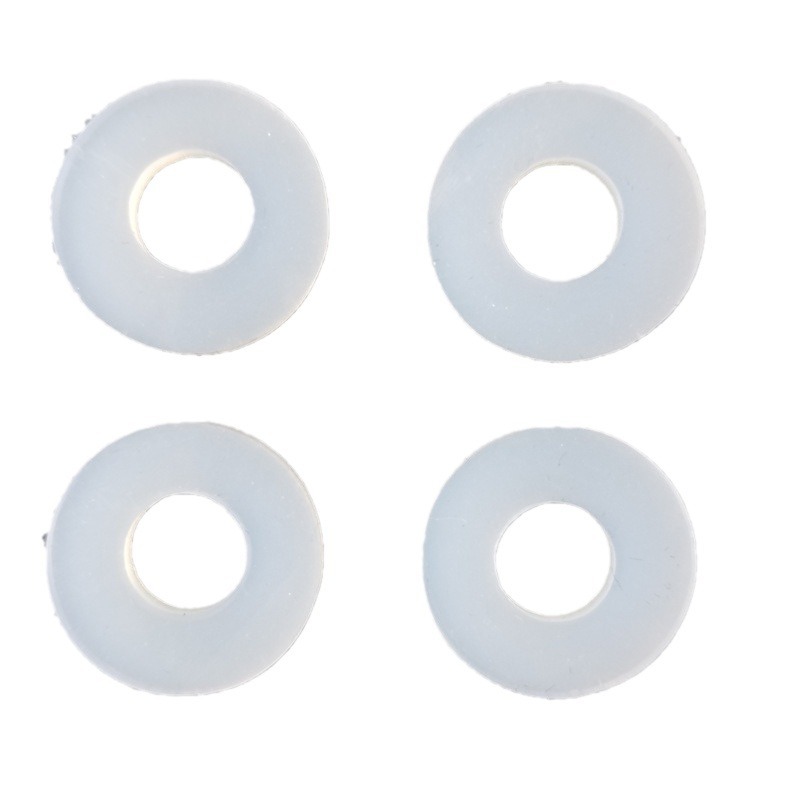 Food-Grade Transparent Silicone Rubber Gasket Foot Pad Shock-Absorbing Anti-Slip Wear-Resistant Waterproof Round Shape