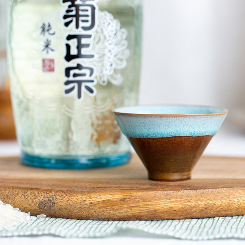 Chrysanthemum authentic pure rice bottle wine 720ml Japanese imported sake foreign wine fermented wine rice wine pure rice Brewing