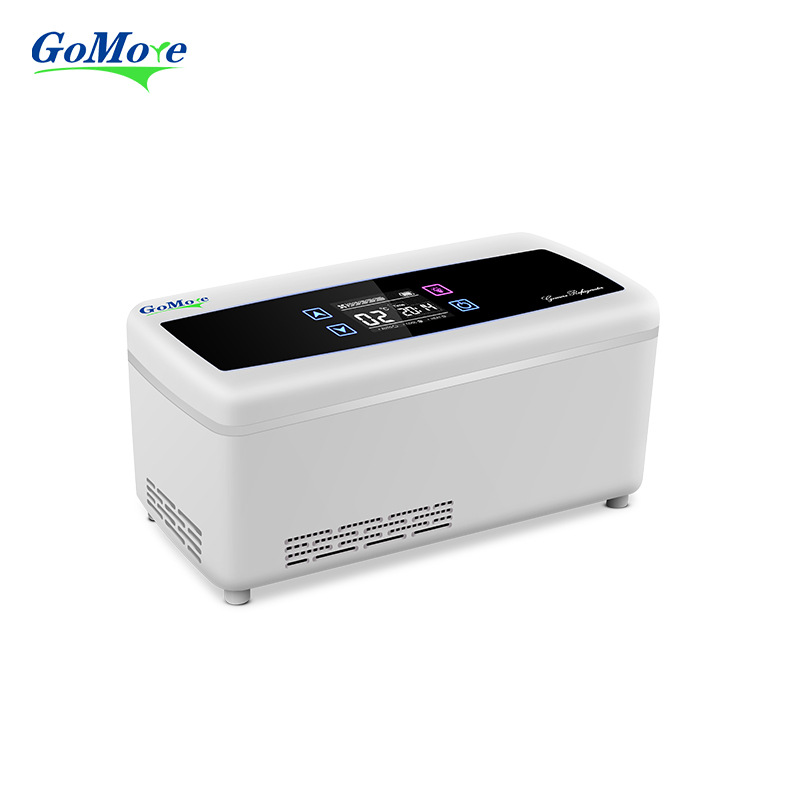 Free Shipping Guangmo Insulin Refrigerated Box Portable Refrigerated Box Refrigeration Constant Temperature Rechargeable Growth Hormone Frequency Conversion Small