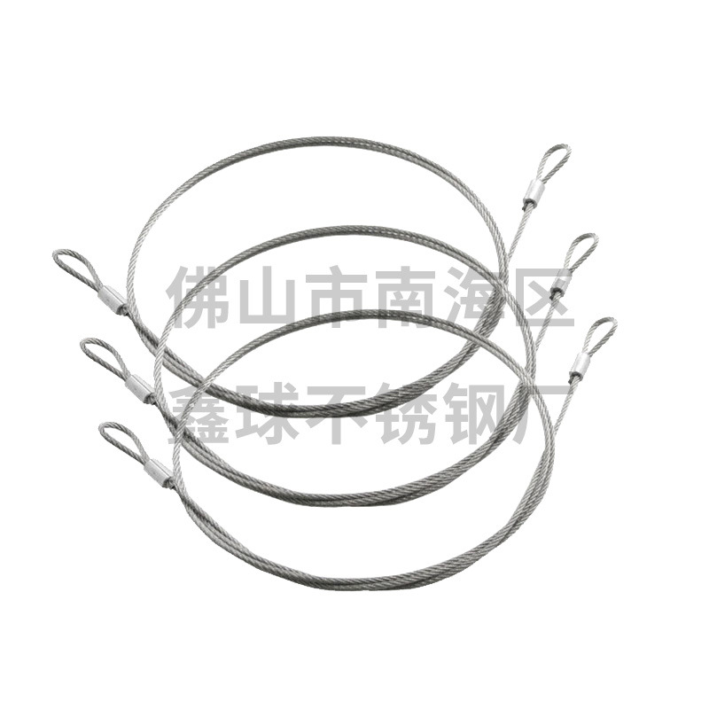 304 Stainless Steel Wire Rope Smooth/Encapsulated Wire Rope Lifting Traction Greenhouse Decoration Clothes Drying Stainless Steel Rope