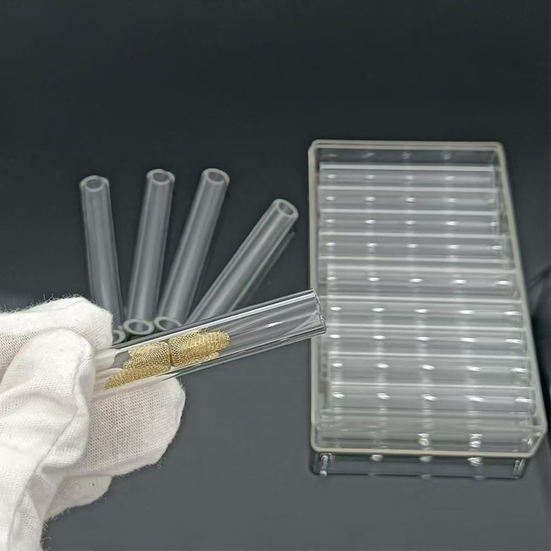 Manufacturer Wholesale High Borosilicate Glass Crafts Smoking Accessories Heat-Resistant Glass Tube Parts High-Transparency Glass Tube