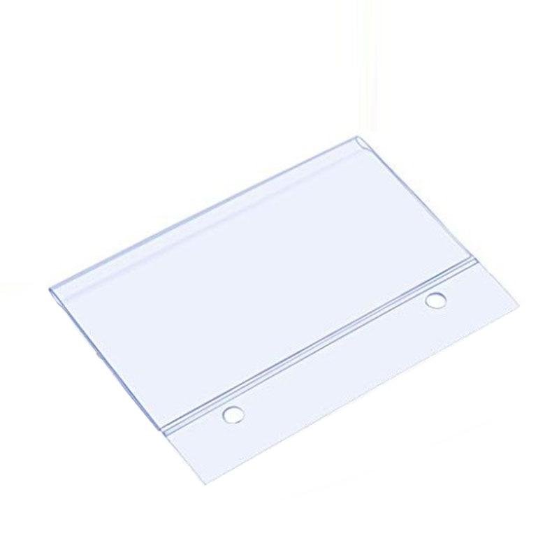 in stock plastic profile supermarket plastic tag card shelf price diagonal cage binaural tag