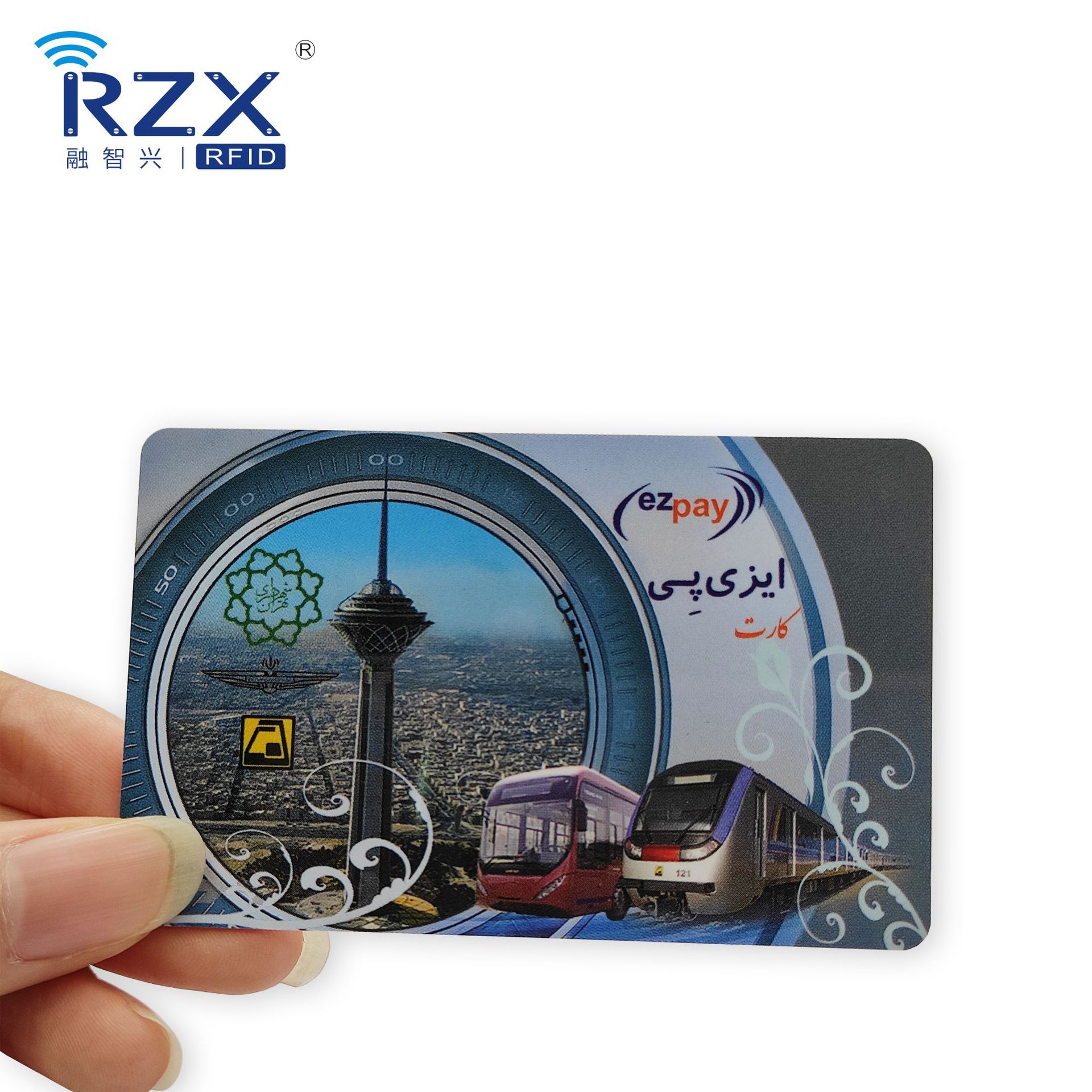 Making pvc material of high-end supermarket membership card playground club tickets using new materials printing card