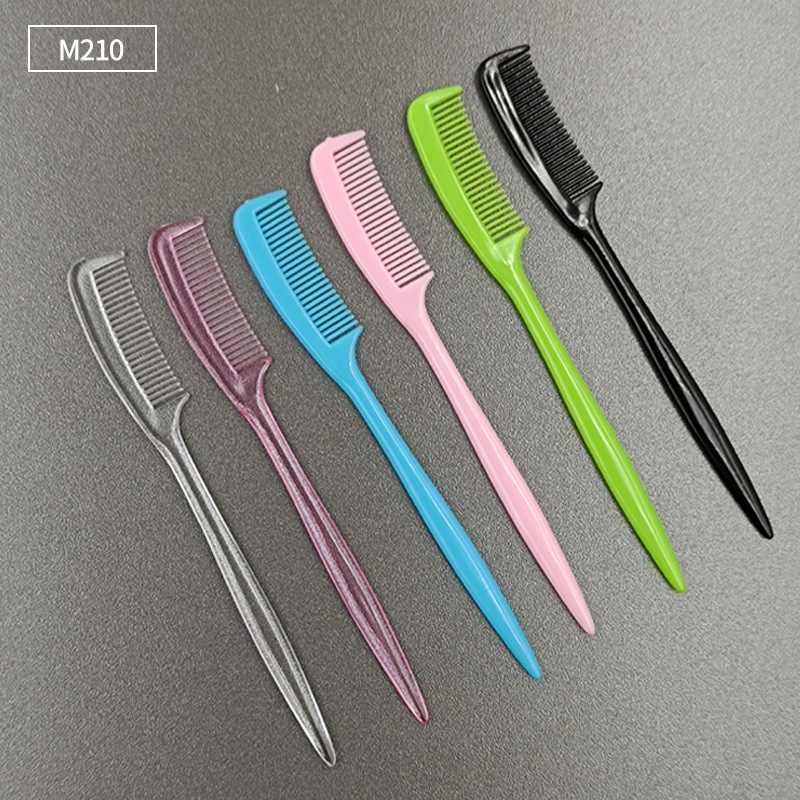 Factory wholesale eyelash comb sea comb eyebrow comb eyelash comb compact and easy to carry makeup eyelash comb