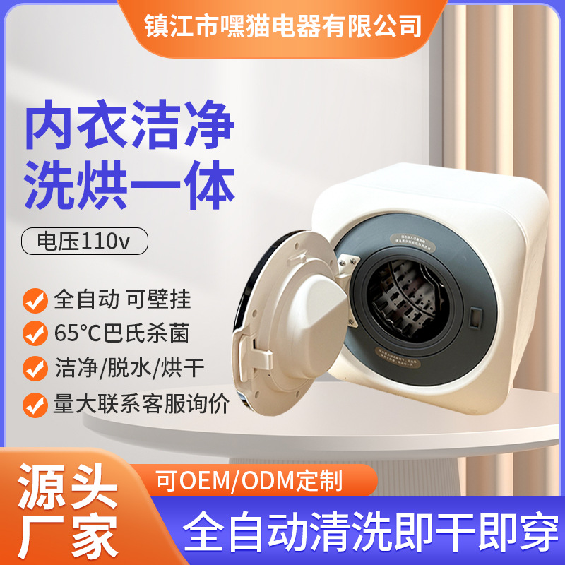 Стиральная машина для дома, настенная, мини, для детского белья, 110В