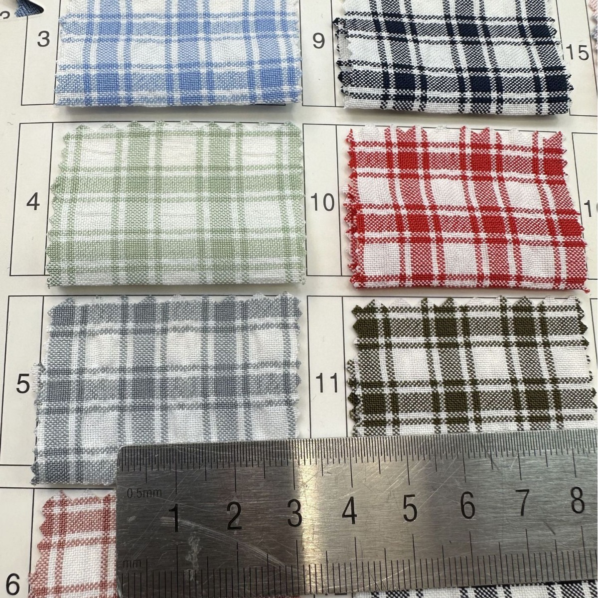 Spot Plaid Fabric SY0331 Women's Clothing JK Clothing Kidsren's Clothing Dress Headwear and Other Fashion Fabrics