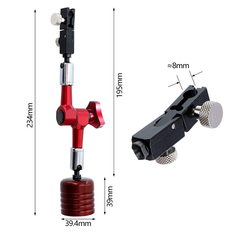 Mini universal magnetic watch seat strong magnetic lever dial indicator seat bracket mechanical watch seat for Amazon