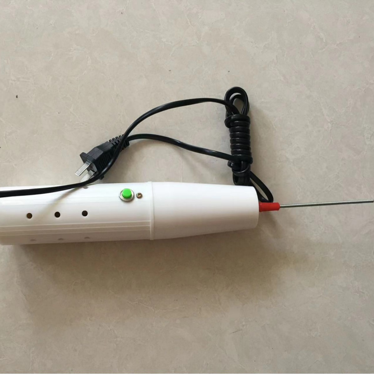 Handheld Hollow Glass Argon Gas Detector Electric Spark Detection Concentration Double-Layer Tool Portable