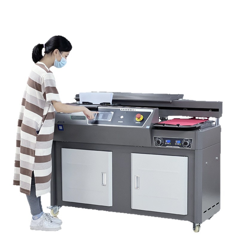 Forward C50 Side Glue Binding Machine Wireless Binding Machine Bid Forming Automatic A4 Book Making Graphic and Text Glue Binding Machine