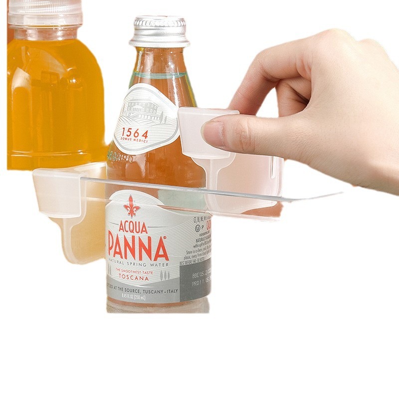 Plastic Refrigerator Divider Clip-On Compartment Clips for Free Combination Storage and Organization Partition Board