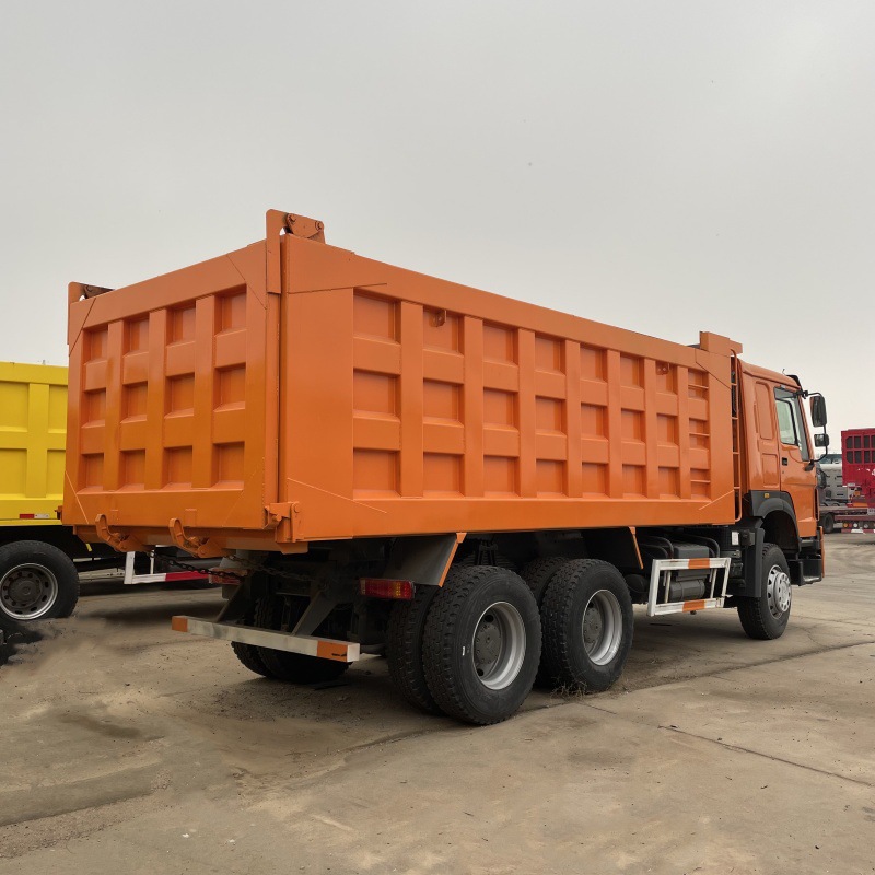 Export Dump Truck Howo Heavy-Duty Truck 6X4 Rear Eight-Wheel Dump Truck Engineering Dirt Truck