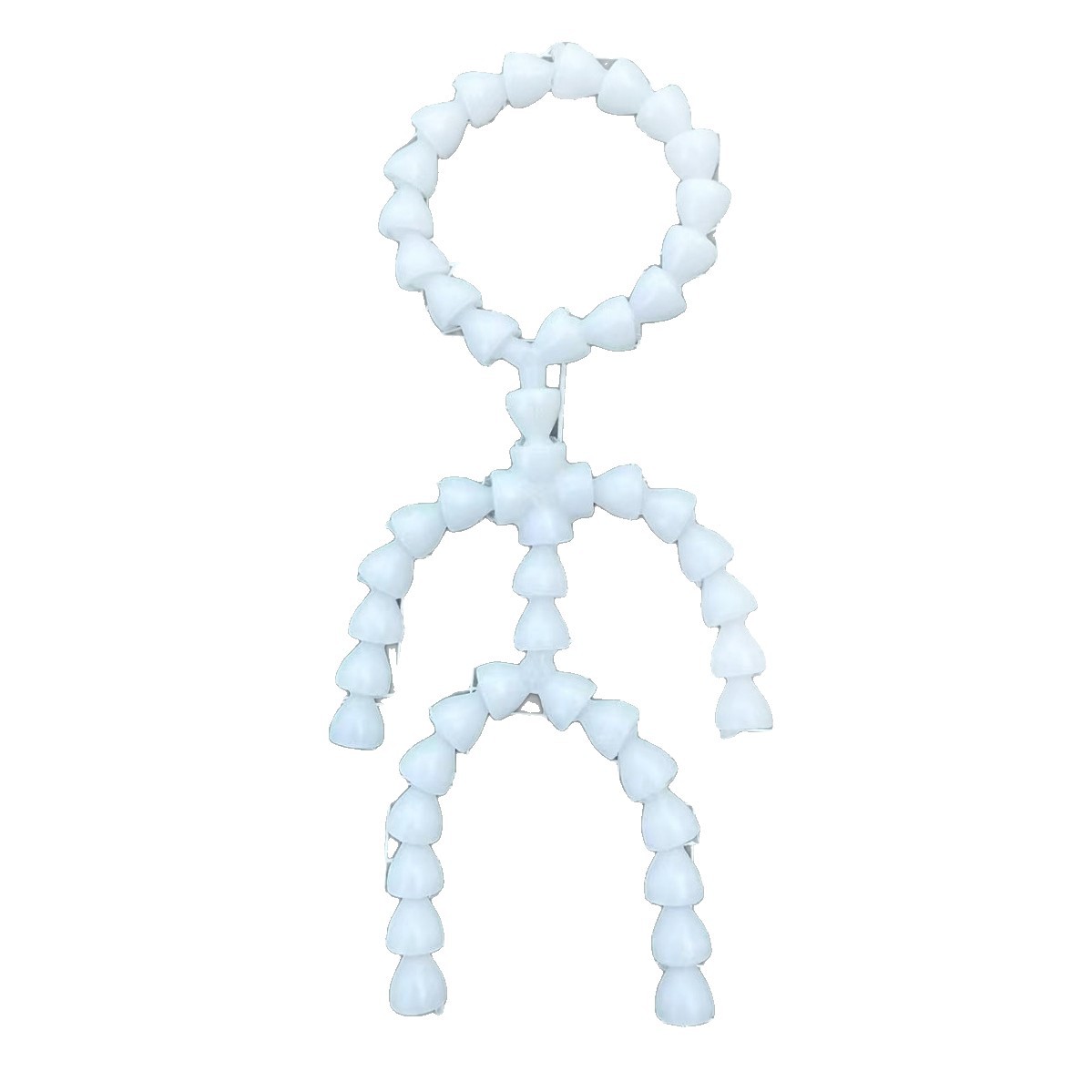 10cm Soundless Support Cotton Doll Skeleton Plush Toy Universal Plastic Stand DIY