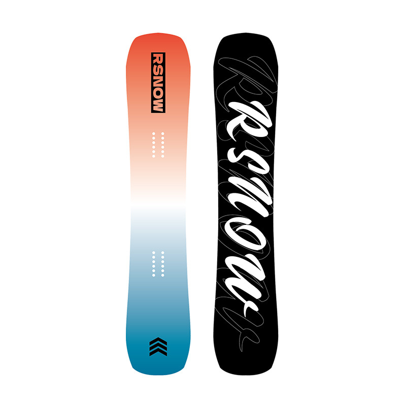 Rsnow Sunset Glow Snowboard All-Terrain Beginner Snowboard Snow Mountain Equipment All-Round Freestyle Carving