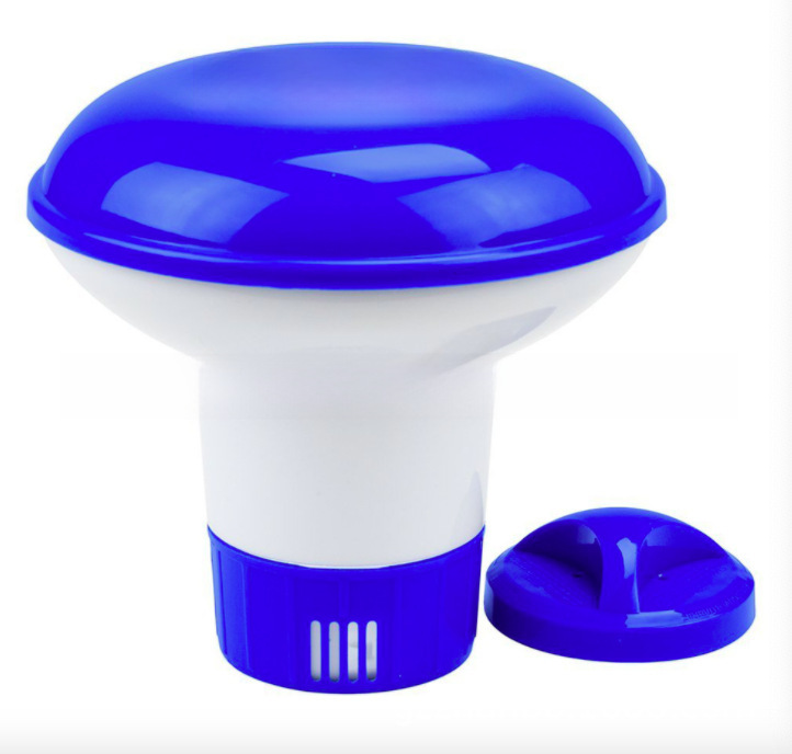 Spot Swimming Pool Floating Pill Floating Cup 8inch Disinfection Automatic Dosing Device Floating Dosing Device Floating Medicine Box Telescopic