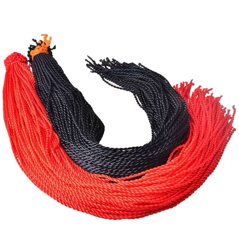 Шнурок для плетения ожерелья, красный и черный шнур, 50 см, аксессуары для ювелирных изделий