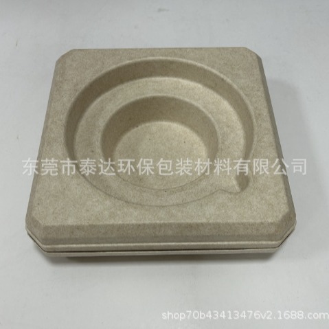 Customized Degradable Compost Pulp Molding, Paper Molding, Environmentally Friendly Paper Tray Packaging, Professional Production of Router Paper Trays