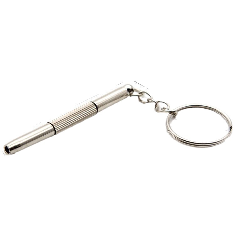 Multifunctional portable small screwdriver three-purpose suit tool pocket repair glasses screw small screwdriver glasses accessories