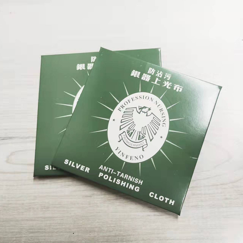 Silver polishing cloth Eagle brand packaging silver cleaning cloth wholesale independent packaging original deerskin velvet no lint free shipping