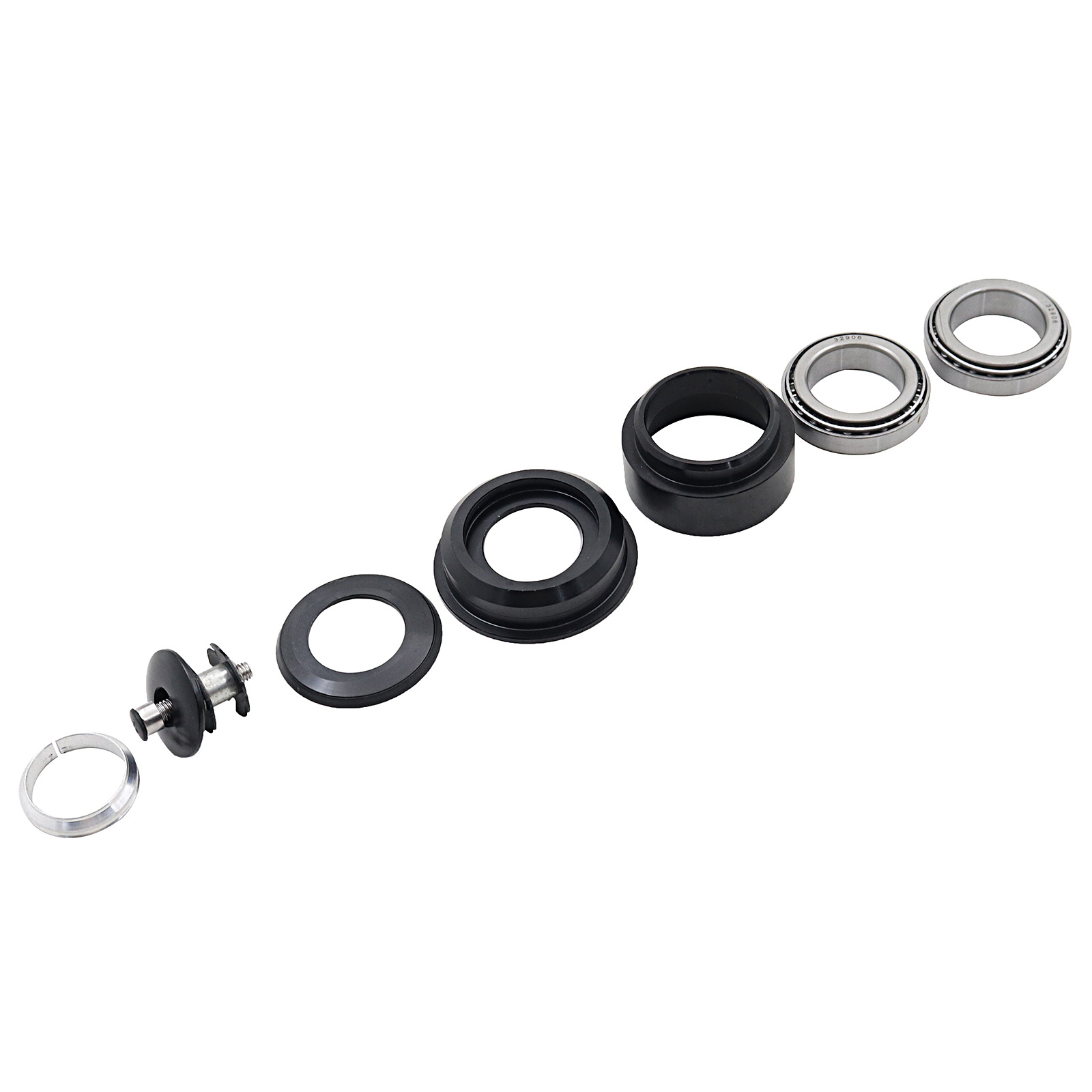 Electric Motorcycle Headset Eight-Piece Bowl Suitable for Light Bee S/X Steering Column Repair Accessories