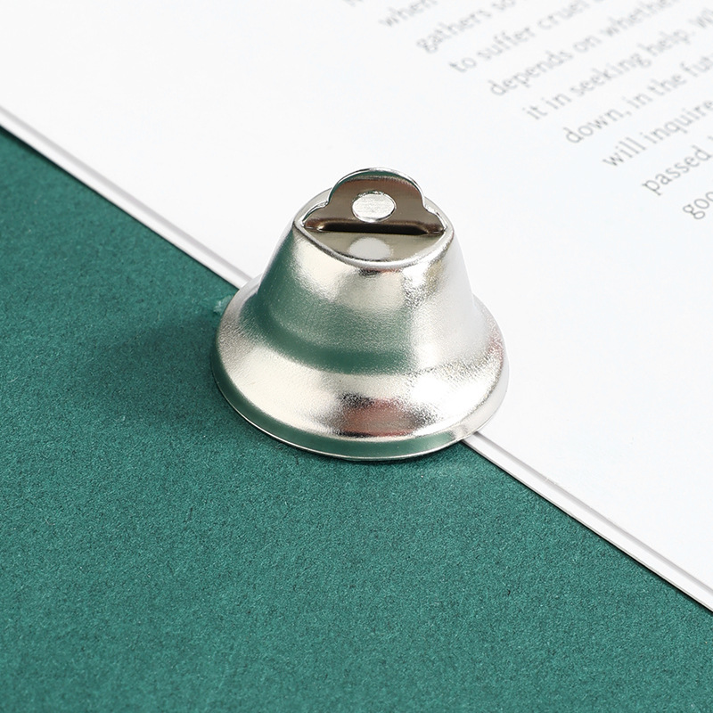 Factory in stock Christmas Metal Bell DIY Handmade Accessories Thickened Vintage Bell Opening Horn Bell